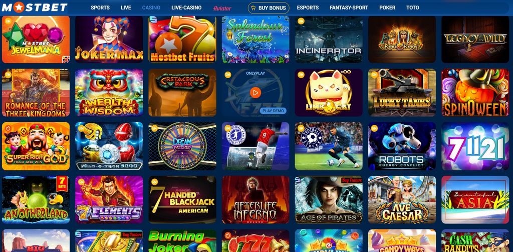 Mostbet Online casino