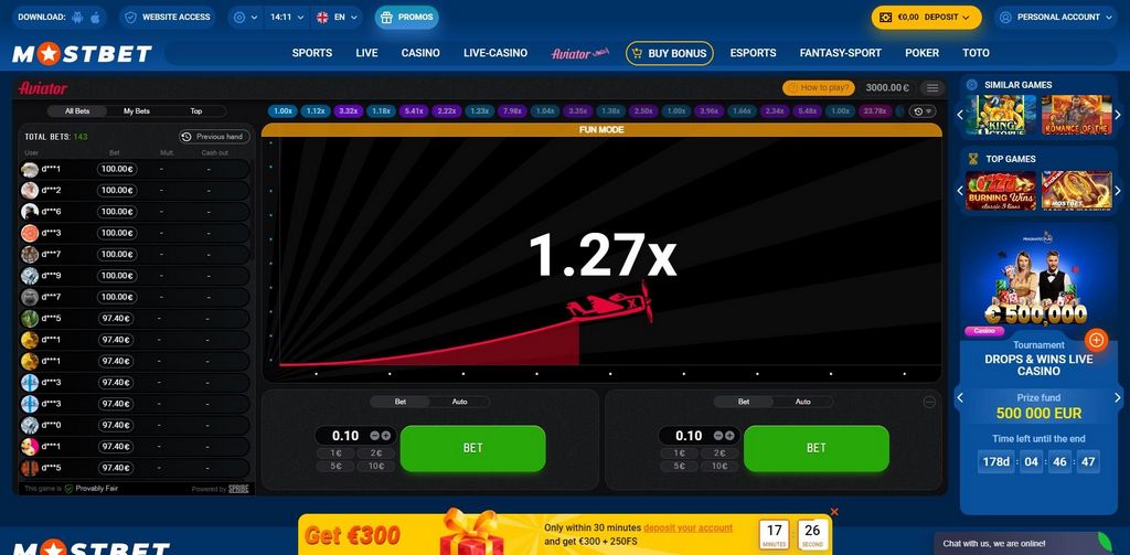 Mostbet Testimonial in April 2025